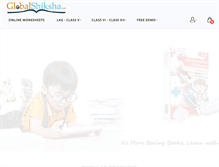 Tablet Screenshot of globalshiksha.com